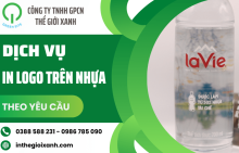 Dịch vụ in logo lên nhựa theo yêu cầu - Cam kết chất lượng giá tốt nhất